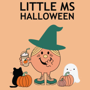 Little Ms Halloween - Womens Supply Hood Design