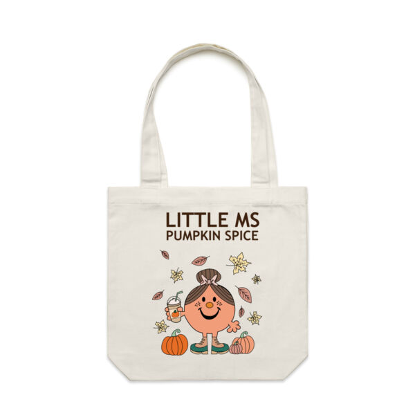 Little Ms Pumpkin Spice Tote Thumbnail