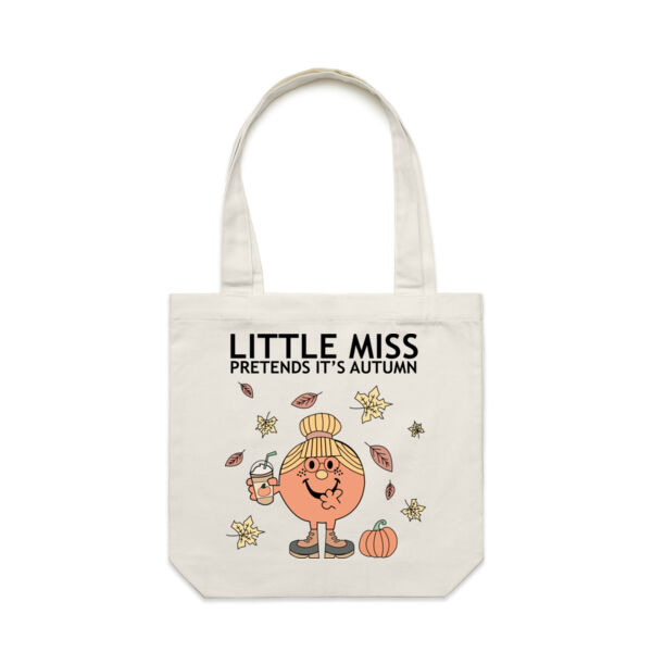 Little Ms Pretends It's Autumn Tote Thumbnail