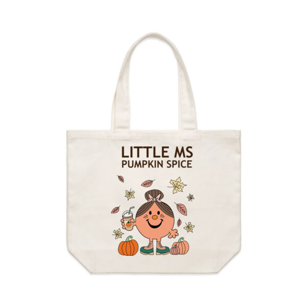 Little Ms Pumpkin Spice - Shoulder Tote Thumbnail